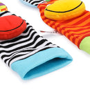 Par de Meias e Pulseiras Sensorial Baby - Kit c/ 2 Meias e 2 Pulseiras