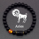 Pulseira do Zodíaco - Signo Personalizado em Pedras Naturais