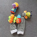Par de Meias e Pulseiras Sensorial Baby - Kit c/ 2 Meias e 2 Pulseiras