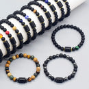 Pulseira do Zodíaco - Signo Personalizado em Pedras Naturais