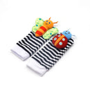 Par de Meias e Pulseiras Sensorial Baby - Kit c/ 2 Meias e 2 Pulseiras