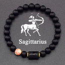 Pulseira do Zodíaco - Signo Personalizado em Pedras Naturais