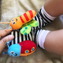 Par de Meias e Pulseiras Sensorial Baby - Kit c/ 2 Meias e 2 Pulseiras