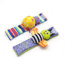 Par de Meias e Pulseiras Sensorial Baby - Kit c/ 2 Meias e 2 Pulseiras